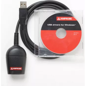 Fluke USB atsisiuntimo kabelis TL-USB su tvarkyklių CD