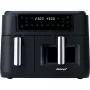 Dvigubas oro gruzdintuvas Steba HF 9500 DUO (juodas, 2400 W, 2 krepšeliai 6 L + 3,5 L)