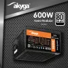 Akyga AK-C2-600 Classic 600 W ATX maitinimo blokas, pusiau modulinis, aktyvusis PFC, 120 mm ventiliatorius
