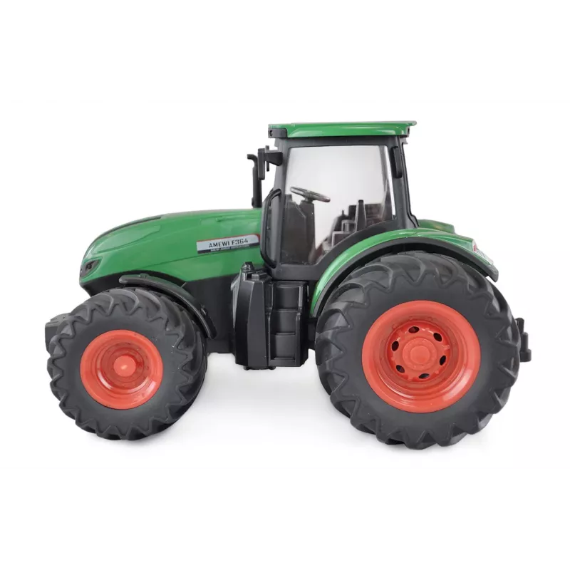 Traktorius Amewi 22639 su trąšų barstytuvu, elektrinis, 1:24, nuo 6 metų