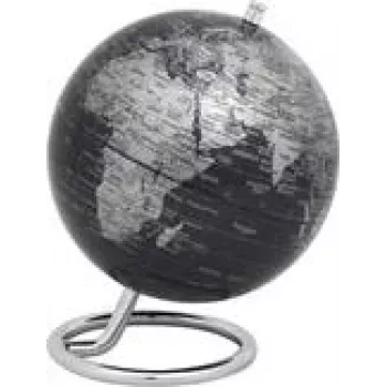 Stalinis laikrodis TROIKA Globe Galilei G1304-BKSI/CH – juodas su sidabriniais akcentais