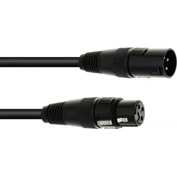 DMX kabelis 3-pin XLR EUROLITE 20 m model 3022785S apšvietimo valdymui