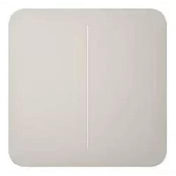 Ajax SoloButton 2-jungčių valdymo pultas Smėlio spalvos 82,8 mm x 10,3 mm