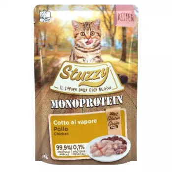 STUZZY Monoprotein Kitten Chicken – šlapias ėdalas kačiukams – 85g