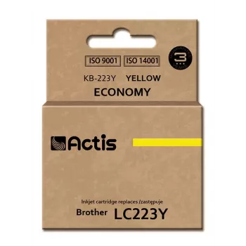 Actis KB-223Y rašalas (pakaitalas Brother LC223Y; standartinis; 10 ml; geltona)
