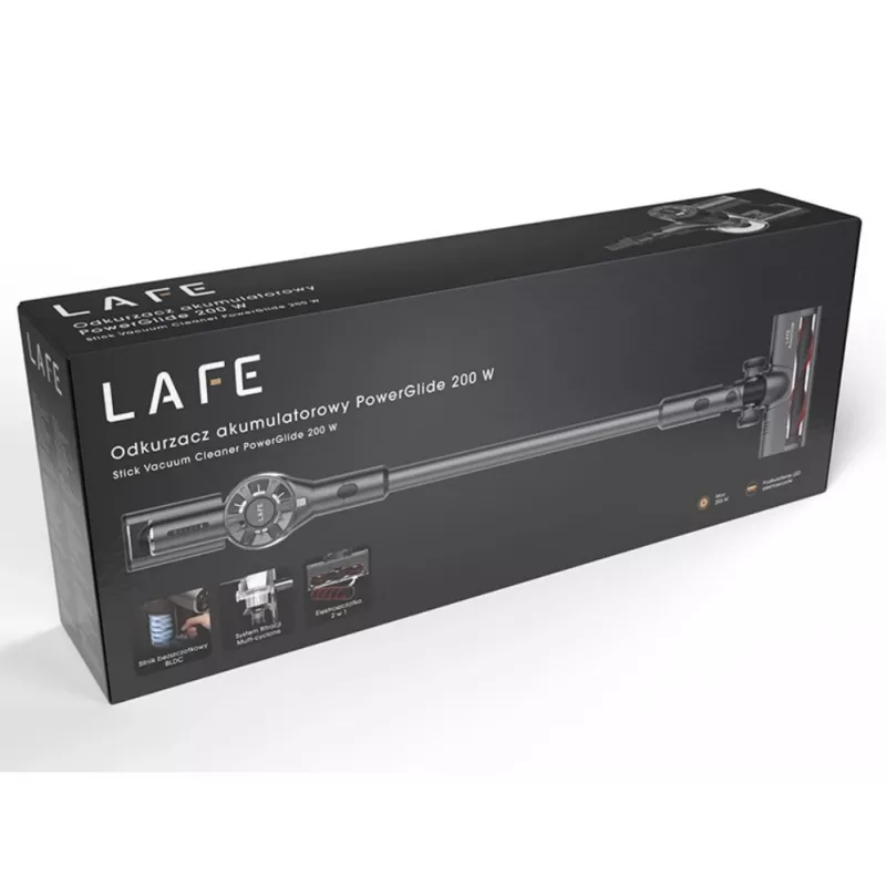 LAFE 47531 belaidis dulkių siurblys PowerGlide 200W