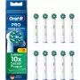 Oral-B CrossAction keičiamos šepetėlio galvutės, 10 vnt., baltos