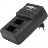 ANSMANN POWERline 2 – Įkroviklis baterijoms – 2x9V (5107043)