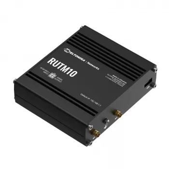 Teltonika RUTM10 belaidis maršrutizatorius Gigabit Ethernet dviejų juostų (2,4 GHz / 5 GHz) Juodas