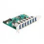 DeLOCK PCI Express x1 kortelė su 7 išoriniais USB 5 Gbps Type-A lizdais