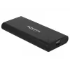 Delock 42614 – Išorinis dėklas M.2 NVMe SSD, USB 3.1 Gen 2, juodas