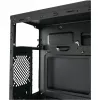 LC Power Classic 7040B - MDT - ATX korpusas - be maitinimo šaltinio - juoda, šlifuotas aliuminis / juoda - USB/Audio