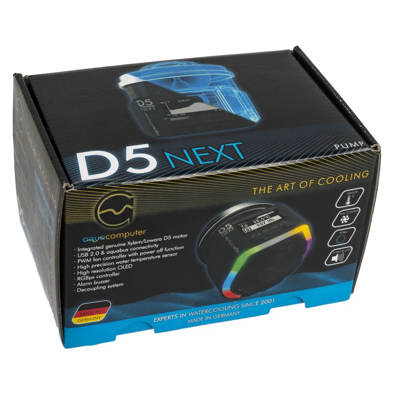 Vandens aušinimo siurblys Aqua-Computer D5 NEXT 41118 12V RGB