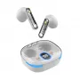 Belaidės ausinės White Shark GEB-TWS37 HyperBeat White