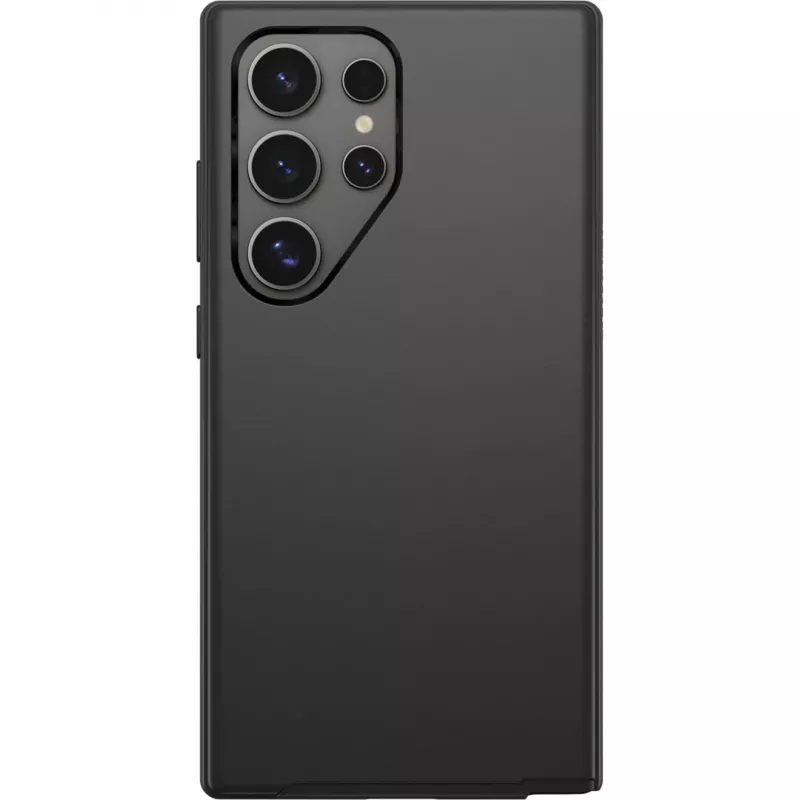 OtterBox Symmetry dėklas Samsung Galaxy S24 Ultra – juodas, plonas dizainas