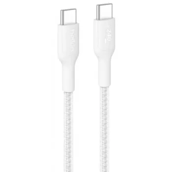 USB-C laidas Belkin BoostCharge Pro 1 m baltas