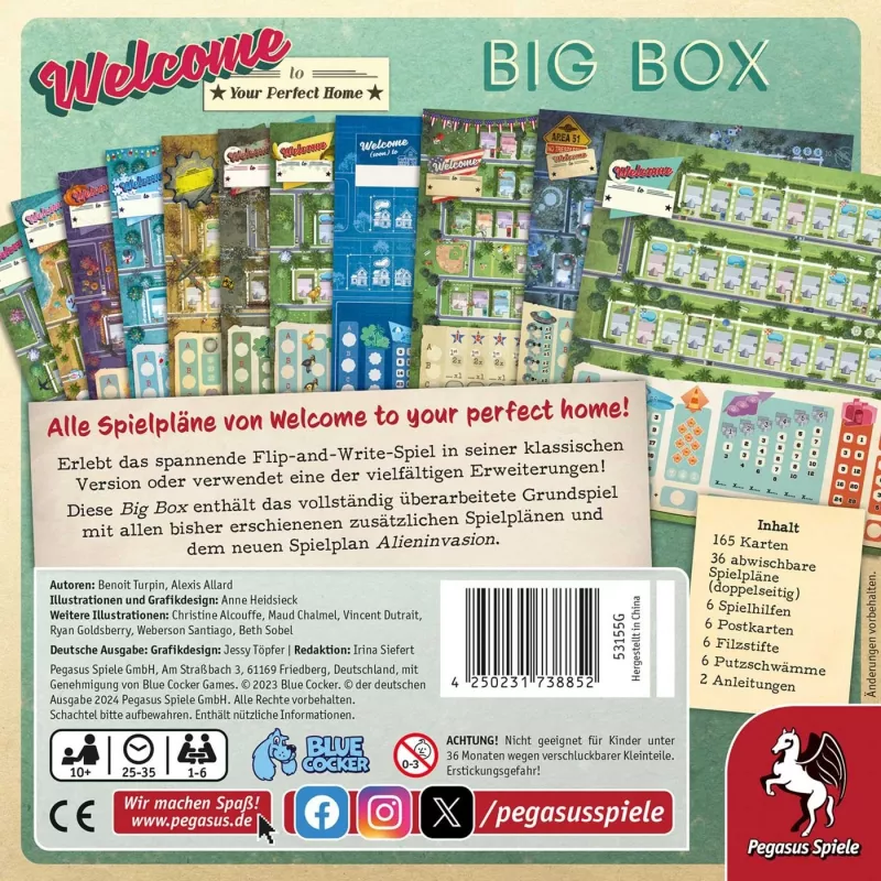 Welcome to your perfect Home Big Box, stalo žaidimas