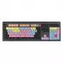 Logickeyboard ASTRA 2 USB QWERTY klaviatūra juoda, 104 klavišai