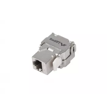 Keystone modulis RJ45 - LSA FTP kat.5e 180 laipsnių į montavimo dėžutę