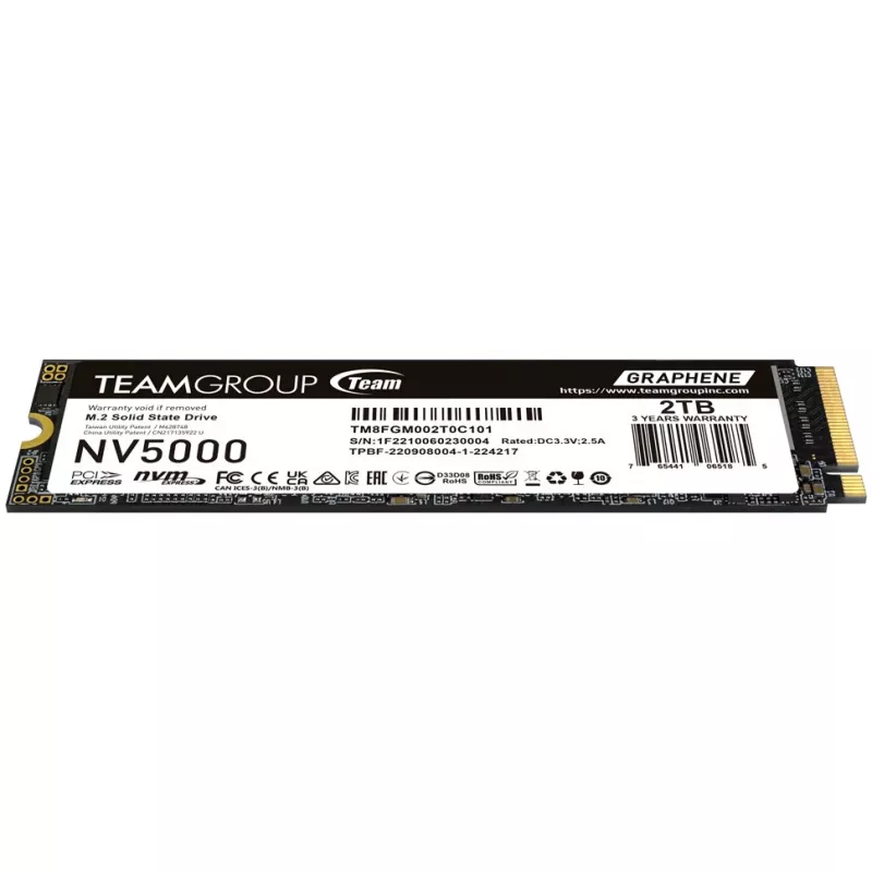 SSD diskas Team Group 2 TB M.2 2280 PCIe 4.0 x4 TM8FGM002T0C101