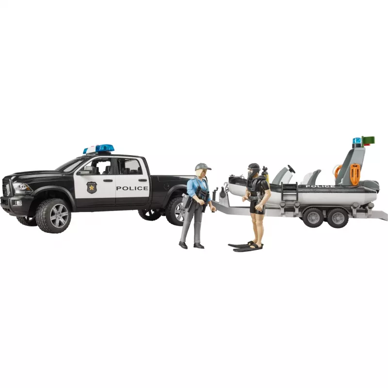 Dodge RAM 2500 Policinis pikapas su valtimi