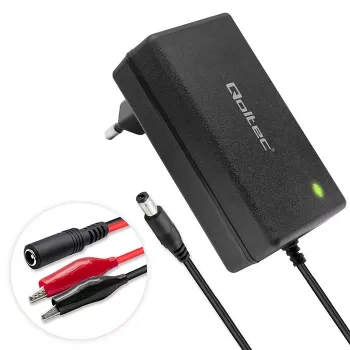 Automatinis akumuliatoriaus įkroviklis QOLTEC 12V 2A 24W model 52661