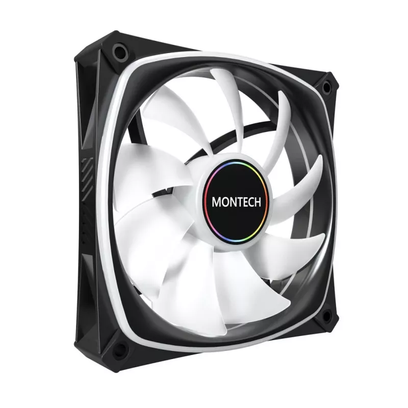 MONTECH AX120 PRO Black 120mm ARGB 3 rinkinys