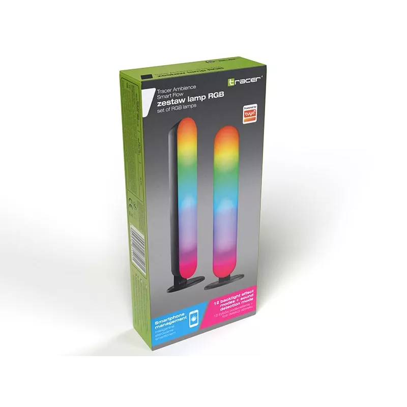 TRACER Smart Flow Tracer 47245 Ambience TRAOSW47245 LED stalinė ir pakabinama lempa su „Wi‑Fi“ valdymu