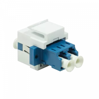Logilink Keystone modulinis jungtis LC-Duplex Single balta (NK0030)