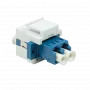 Logilink Keystone modulinis jungtis LC-Duplex Single balta (NK0030)