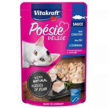 VITAKRAFT Poesie Delice blackfish šlapias kačių ėdalas – 85 g