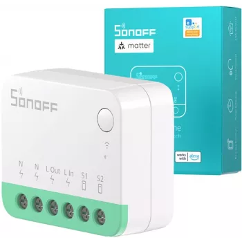 SONOFF Smart Wi-Fi Jungiklis 1 Kanalo MINIR4M Matter