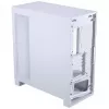 PHANTEKS NV-Series NV5 MK2 ATX korpusas, grūdintas stiklas, DRGB - matinė balta + 3 vnt. M25 Gen2 PWM D-RGB atvirkštinės mentės ventiliatoriai + 1 įprastas ventiliatorius - 120mm