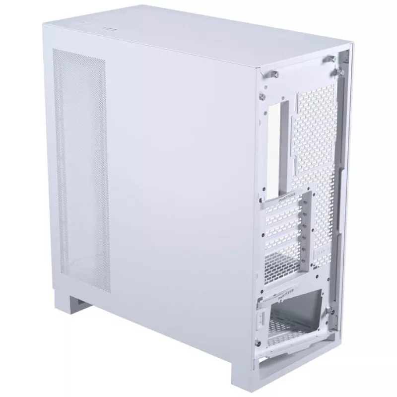 PHANTEKS NV-Series NV5 MK2 ATX korpusas, grūdintas stiklas, DRGB - matinė balta + 3 vnt. M25 Gen2 PWM D-RGB atvirkštinės mentės ventiliatoriai + 1 įprastas ventiliatorius - 120mm