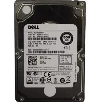 2,5 colio Dell HD 600G SAS 10K 2.5 T-13SE E/C kietasis diskas, 600 GB, 10 000 aps./min., SAS sąsaja
