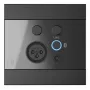 AUDAC WP225/B sieninis skydelis, XLR mikrofonui + 3,5 mm lizdas, Bluetooth, juodas