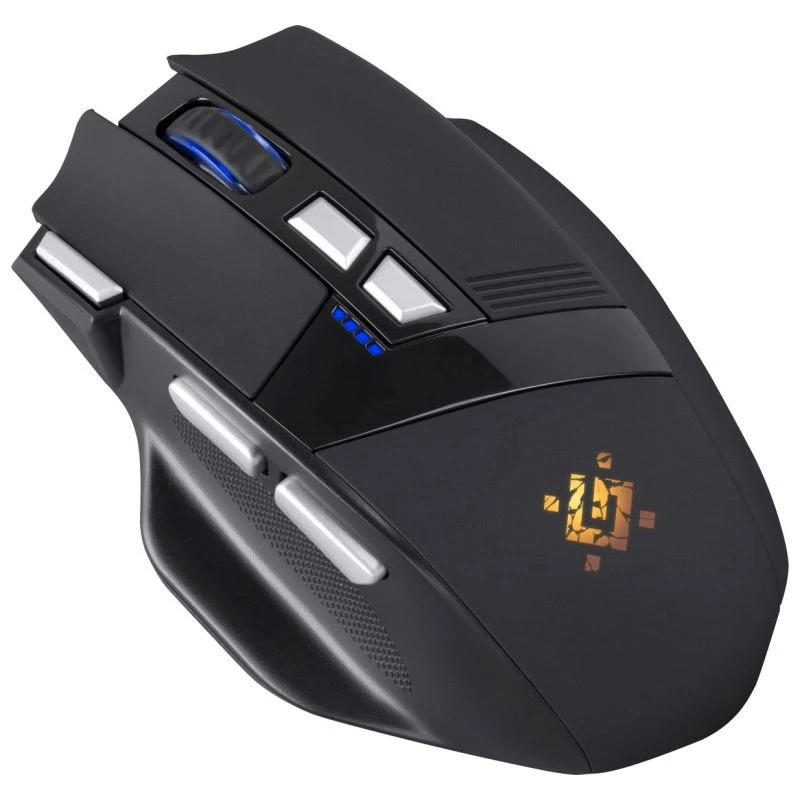 Belaidė pelė DEFENDER GM-885 KNIGHT RF 3200dpi 8P juoda