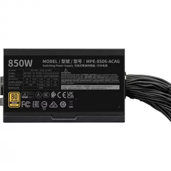 Maitinimo blokas Cooler Master MWE Gold 850 V3 850W 80+Gold ne modularus ATX 3.1 Ventiliatorius 120mm Garantija 5 m.
