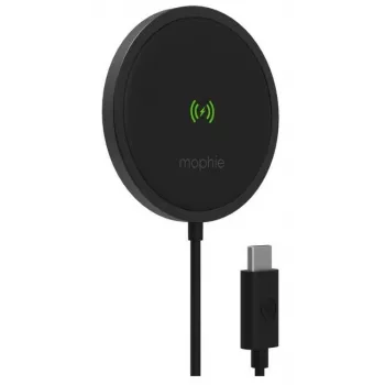 Belaidis įkroviklis mophie 15W Snap Plus vidaus naudojimui, juodas