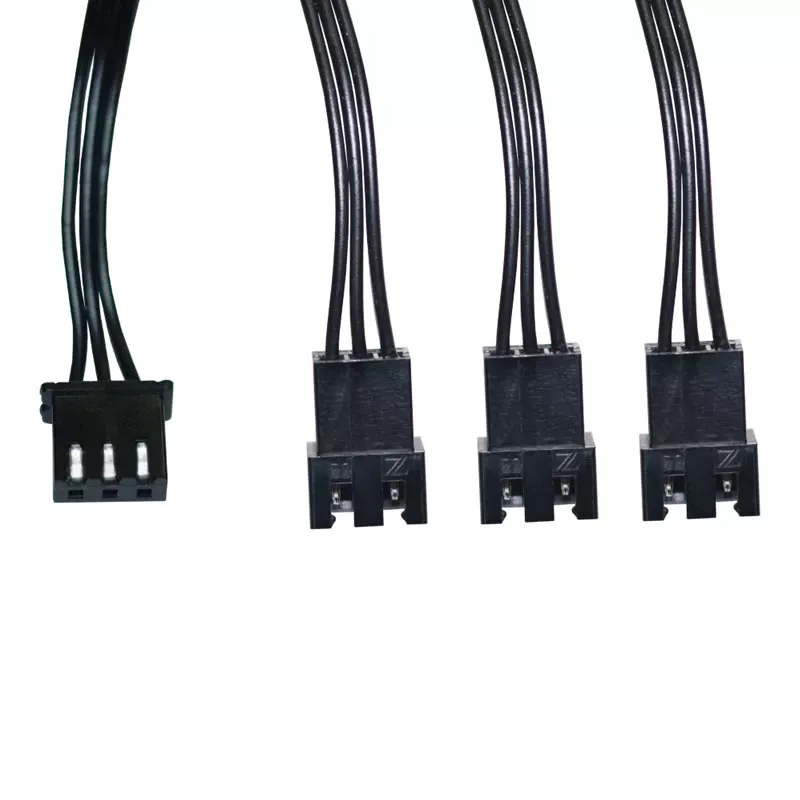 Vidinis maitinimo kabelis Alphacool 18602 0,6 m 3 kontaktų tiesus