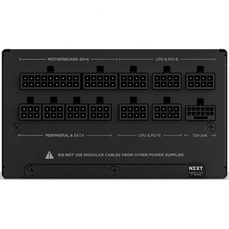 Maitinimo šaltinis NZXT C-Series C850 850W, modulinis, 80+ Gold, ATX 3.1