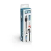 3-in-1 įkrovimo laidas ColorWay CW-CBUU037-BK — Lightning, Micro-USB, USB-C, 1 m, 2,4 A