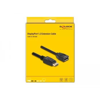 DeLOCK DisplayPort 1.2 ilginimo kabelis 4K 60 Hz 5 m
