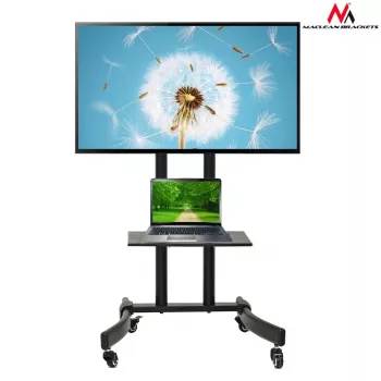 Grindinis monitoriaus stovas Maclean MC-739 165,1 cm (65 col.) Juodas