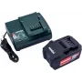 Metabo BASIC SET 1 X 4.0 AH baterija ir įkroviklis Ličio jonų 4 Ah