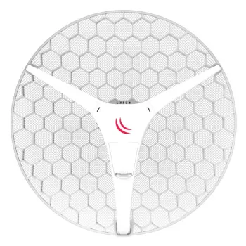 Tinklo antena MikroTik LHG XL HP5 27,5 dBi 5 GHz dviguba poliarizacija, PoE, 245 mm aukštis, 55 cm skersmuo
