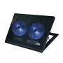 Vakoss LF-2463 aušinimo padėklas nešiojamam kompiuteriui 43,2 cm (17 inch) juodas