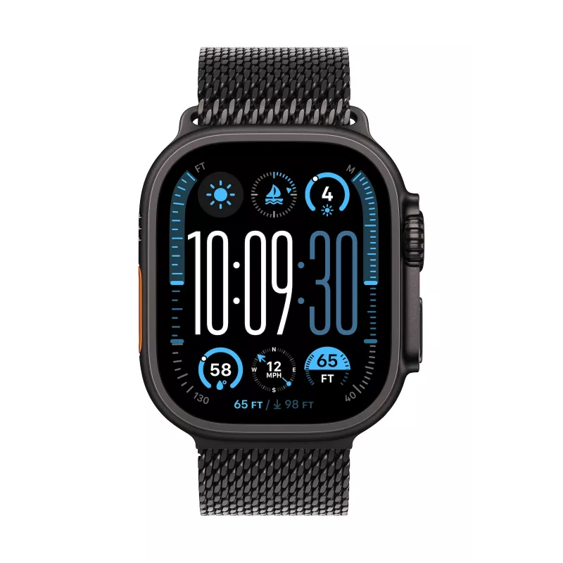 Apple Watch Ultra 2 | Išmanusis laikrodis | GPS (palydovinis) | Always-On Retina | Atsparus vandeniui | Juodas