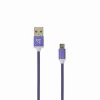 Sbox USB->Micro USB M/M 1m USB-10315U slyvinė violetinė