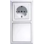 ELTAKO R2-white 5 dvigubas rėmelis baltas (30000310)